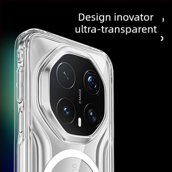 Husă de protecție Huawei Mate80RS, Material PVC, Presare la cald, Protecție anti-cădere, Aderență magnetică puternică