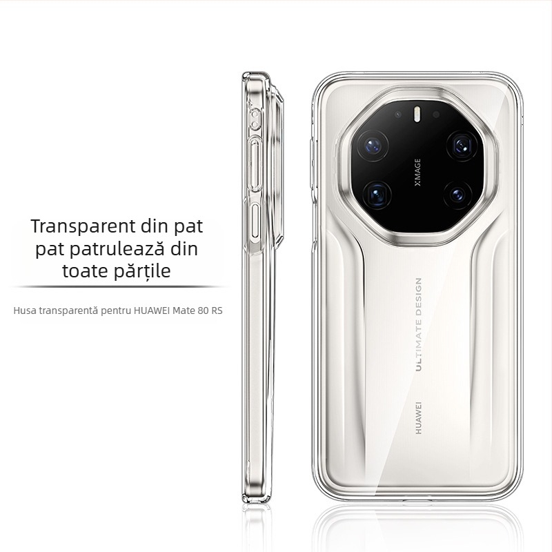 Husă de protecție Huawei Mate80RS, Material PVC, Presare la cald, Protecție anti-cădere, Aderență magnetică puternică
