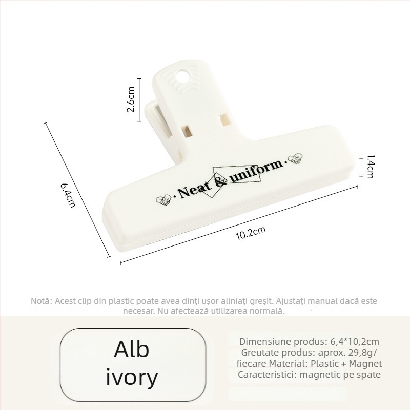 Clip pentru planner Yaxu, plastic vintage