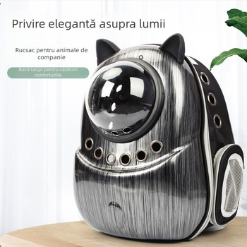 Rucsac pentru animale de companie pentru ieșiri — nylon, capacitate 55L, rigiditate medie, Suijie bag