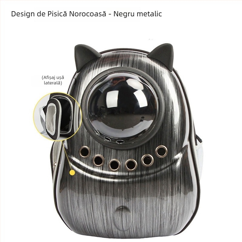 Rucsac pentru animale de companie pentru ieșiri — nylon, capacitate 55L, rigiditate medie, Suijie bag