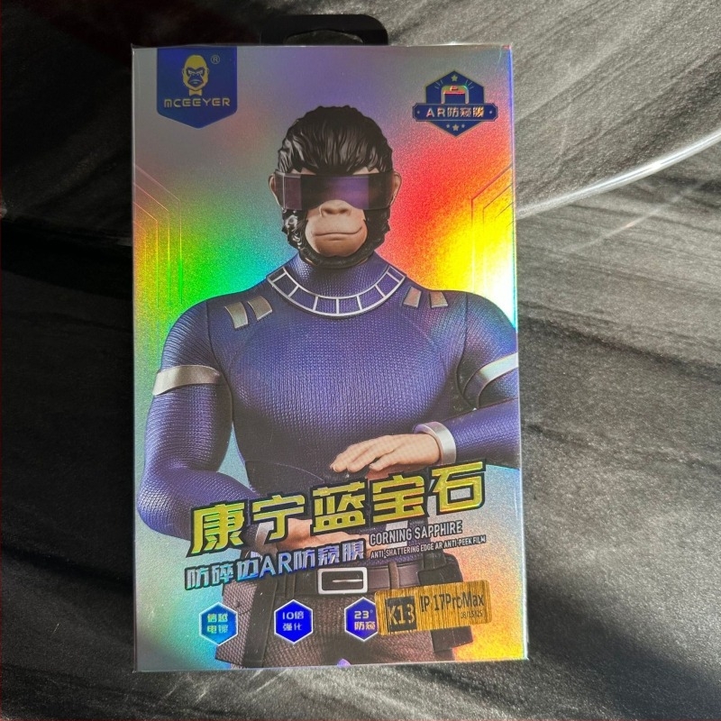 Protecție ecran din sticlă temperată pentru seria iPhone 13/14 (Pro, Pro Max) – HD, anti-reflexie, protecție a intimității