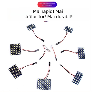 Lumină de citit pentru mașină 24V cu LED 5730 SMD de înaltă luminozitate, 1080–1500 lm, 0,5 W, material: placă din fibră de sticlă
