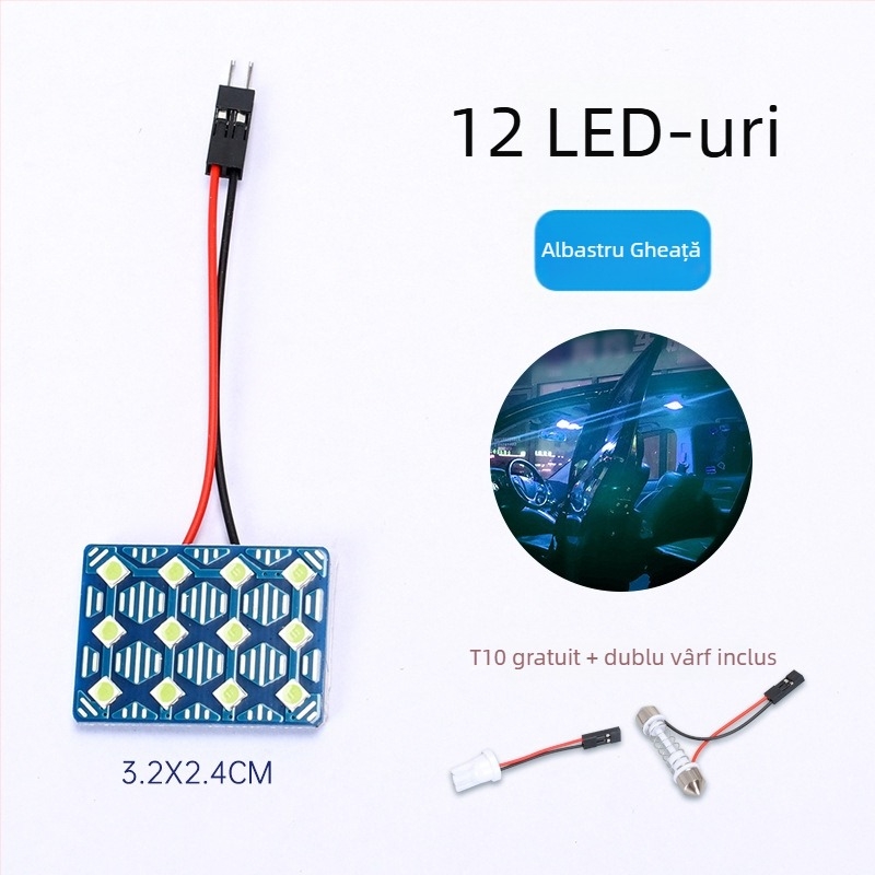 Lumină de citit pentru mașină 24V cu LED 5730 SMD de înaltă luminozitate, 1080–1500 lm, 0,5 W, material: placă din fibră de sticlă