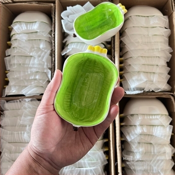 Castron ceramic anti-rasturnare pentru animale mici, capacitate mare, farfurie fixă pentru hamsteri, veverițe și arici