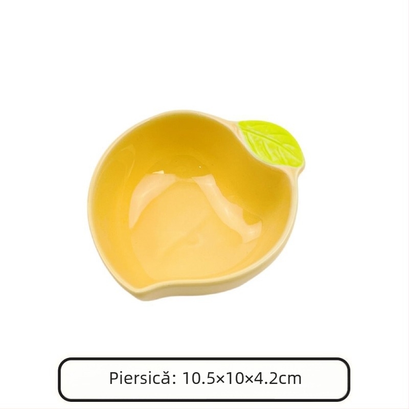 Castron ceramic anti-rasturnare pentru animale mici, capacitate mare, farfurie fixă pentru hamsteri, veverițe și arici