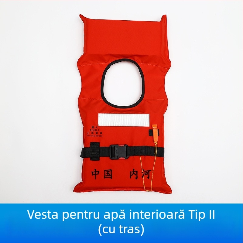 Jiletă de salvare maritimă, certificat CCS, flotabilitate 150N, pentru adulți, pentru ape interioare