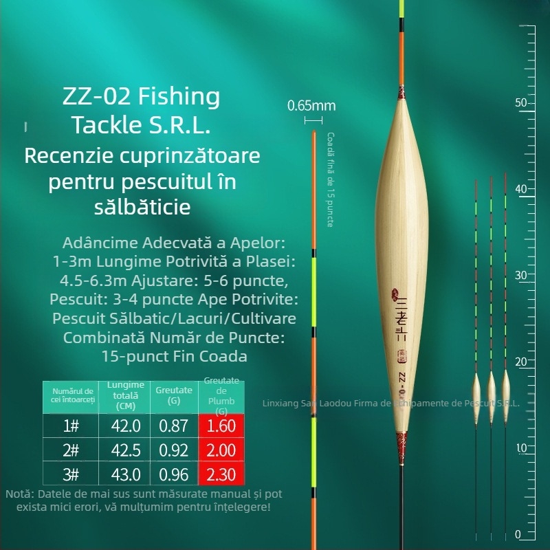 Three Old Man plută de pescuit din trestie pentru deriva verticală