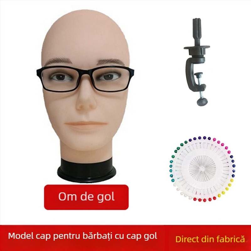 Model de cap pentru perucă cosplay cu suport, model RBE-GT09; material păr: K silk / p silk; stil perucă: anime cosplay; lungime perucă: medie până la lungă; circumferința mare a capului