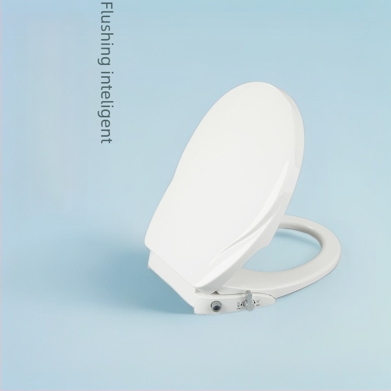Capac de toaletă cu bidet, placă PP, Model AJL1136, distanța între găuri 14-18 mm, funcții suplimentare: spălare a feselor, igienă feminină, reglare a presiunii apei, duză auto-curățare