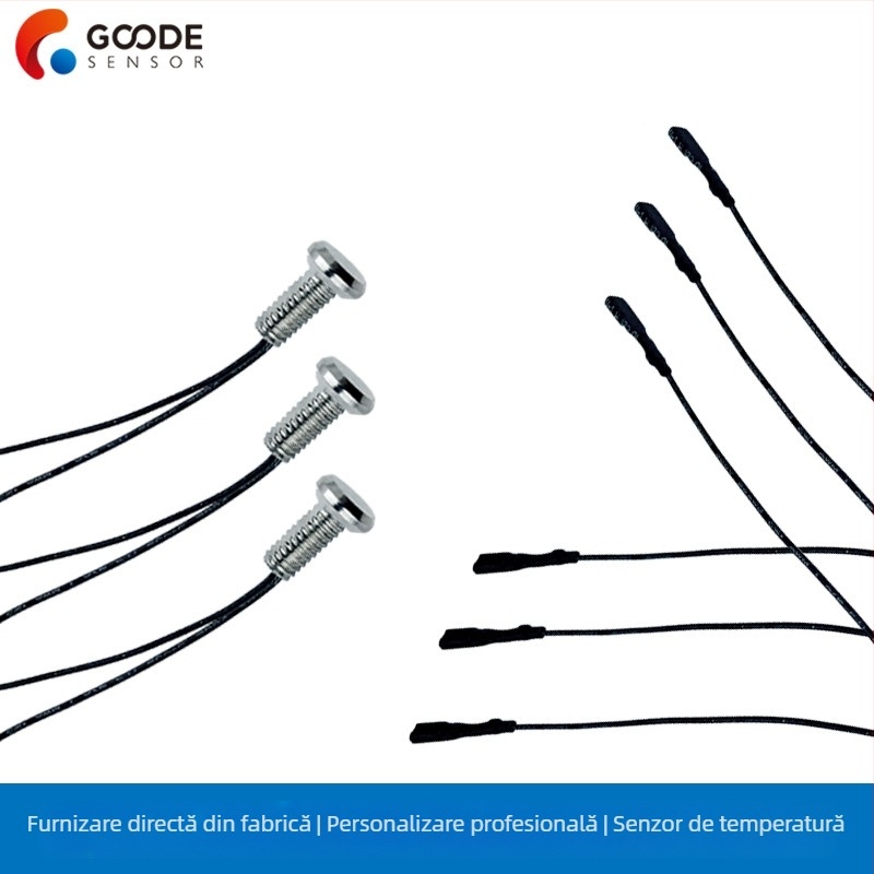 Senzor termistor GD-103F-01 pentru fierbător de apă fierbinte, casă inteligentă, cu montaj personalizabil (mufe audio/borne)