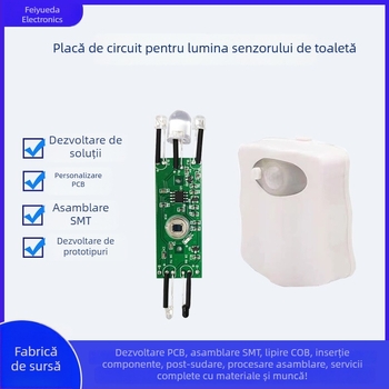 Feiyueda FYD-1501 placă principală inteligentă de control al iluminării capacului de toaletă, senzor LED IR, PCBA placă, capacitate 5000