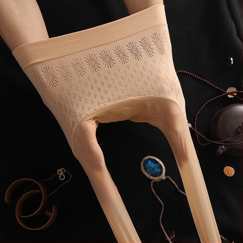 Colanți fără cusături 15D din nylon, modelare, subțire, uni
