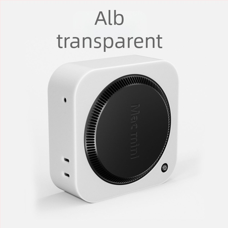 Protecție din silicon pentru Mac mini 2024 M4/M4 Pro, anti-cădere și praf, marca MCMEME, compatibilă cu alte modele Apple