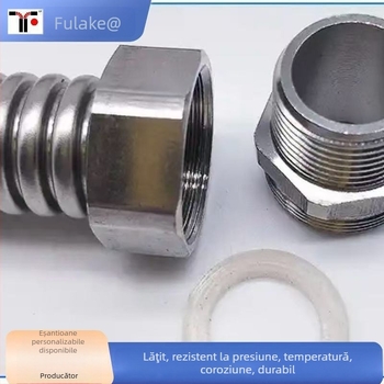 Fulix conductă corrugată din oțel inoxidabil pentru boiler, utilizare în interior, apă caldă și rece