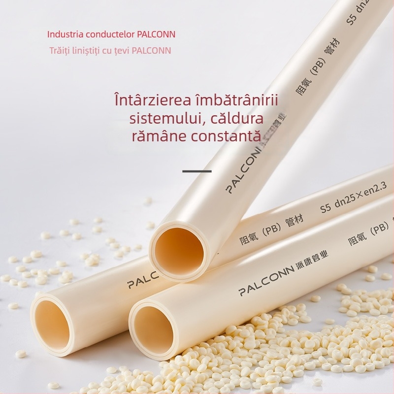 Conductă PB polibutilen cu barieră de oxigen pentru apă caldă și rece, design 3-5 straturi, pentru apă potabilă Palconn-pb