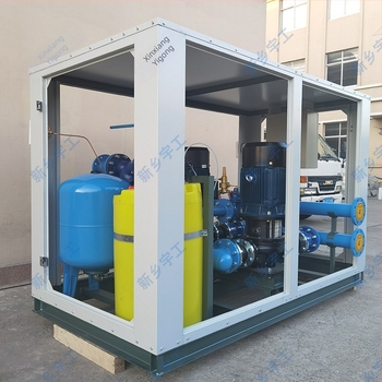 Yu Gong Sistem central de climatizare pe apă cu modul hidraulic inteligent, pompă de căldură/rece, unitate principală de energie cu aer, modul extern integrat – Cod 779, destinat construcțiilor de clădiri