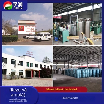 Fu Run conductă de alimentare din oțel inoxidabil 304 pentru boiler solar, potrivită pentru boilere montate pe perete și conducte de apă caldă și rece în bucătărie și baie.