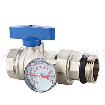 Valvă cu bilă, serie cu acționare hidraulică, curgere dreaptă, pentru apă și aer, sistem de apă 3C, tip bilă