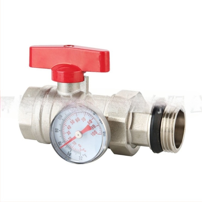 Valvă cu bilă, serie cu acționare hidraulică, curgere dreaptă, pentru apă și aer, sistem de apă 3C, tip bilă