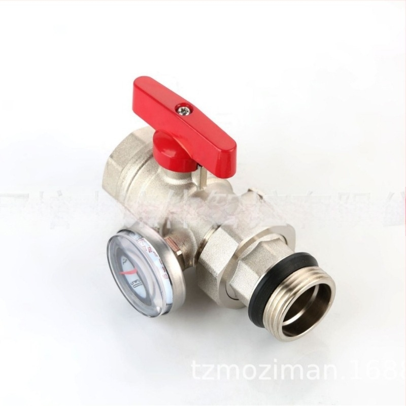 Valvă cu bilă, serie cu acționare hidraulică, curgere dreaptă, pentru apă și aer, sistem de apă 3C, tip bilă