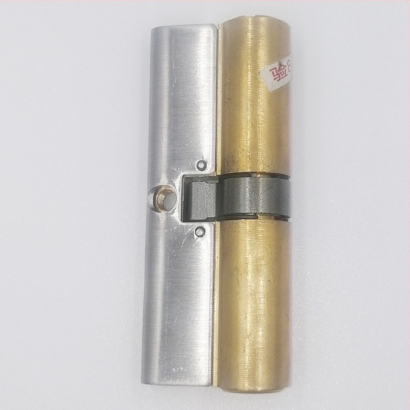 Cilindru de încuietoare cu mâner din cupru pentru uși de securitate; Material: cupru, ABS; Model: mâner din cupru; Brand: Juxin; Stil: modernă simplitate
