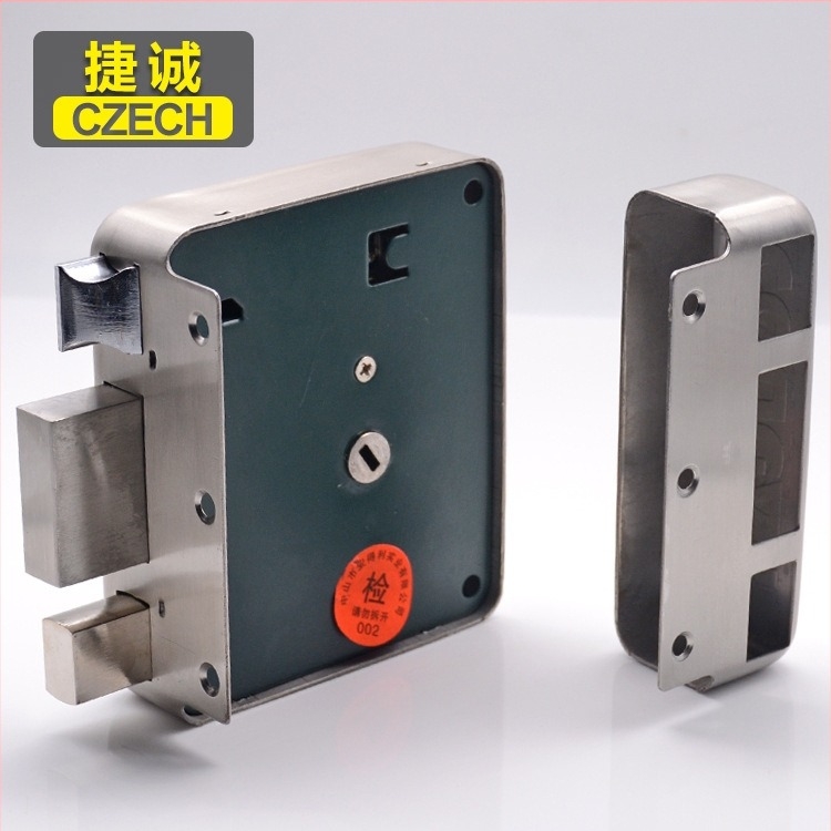 Andley V88 încuietoare de exterior pentru ușă, din oțel inoxidabil, pentru uși din fier, oțel, securitate și lemn (Model V88, Material: Oțel inoxidabil, Tip: Încuietoare de exterior, Domeniu de aplicare: Uși din fier/ oțel/ securitate/ lemn)