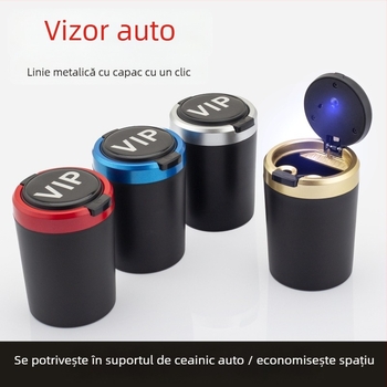 Scrumieră auto, corp din plastic, model 042, brand Bosheng, greutate 118 g, proces de fabricație: topire