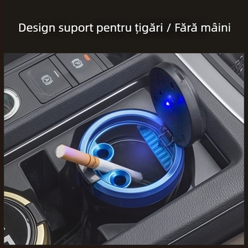 Scrumieră auto, corp din plastic, model 042, brand Bosheng, greutate 118 g, proces de fabricație: topire