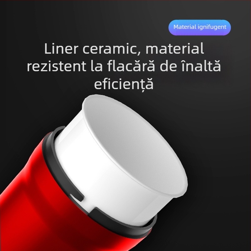 Scrumieră inteligentă pentru interiorul mașinii cu lumină RGB care respiră, ABS/ceramică, modele Y12/Y13, greutate 275g/175g, personalizare disponibilă