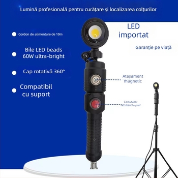 Lampa LED de colț pentru perete, cu suport pentru iluminare în unghi concav, înaltă luminozitate (LED, montaj pe perete, unghi concav, suport, înaltă luminozitate)