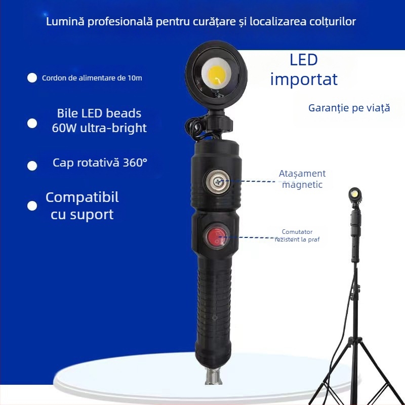 Lampa LED de colț pentru perete, cu suport pentru iluminare în unghi concav, înaltă luminozitate (LED, montaj pe perete, unghi concav, suport, înaltă luminozitate)