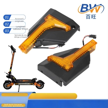 KuKirin G4Pro/G4Max: Semnalizatoare față și spate pentru scuter, lumini de colț cu patru laturi, ABS, 36V