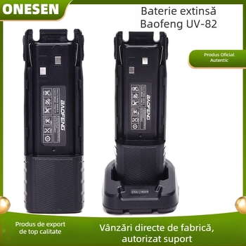Baterie Intercom UV-82, Type-C 3800mAh, Capacitate extinsă, Încărcare USB-C, Compatibilă cu UV-82/UV-82HP