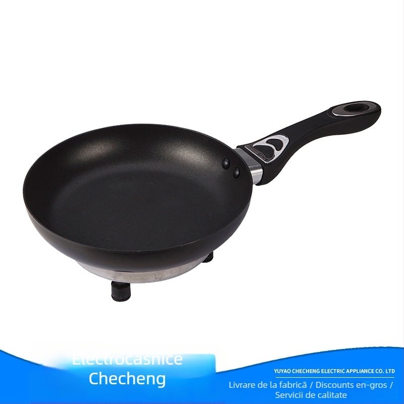 Wok electric pentru mașină CC415, corp din aluminiu, 12V/24V 150W/250W, portabil