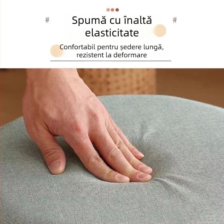 Cuib pentru pisici și casă închisă cu taburet integrat – din lemn