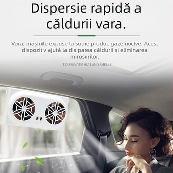 Overflow ABS ventilator auto pentru răcire și ventilație