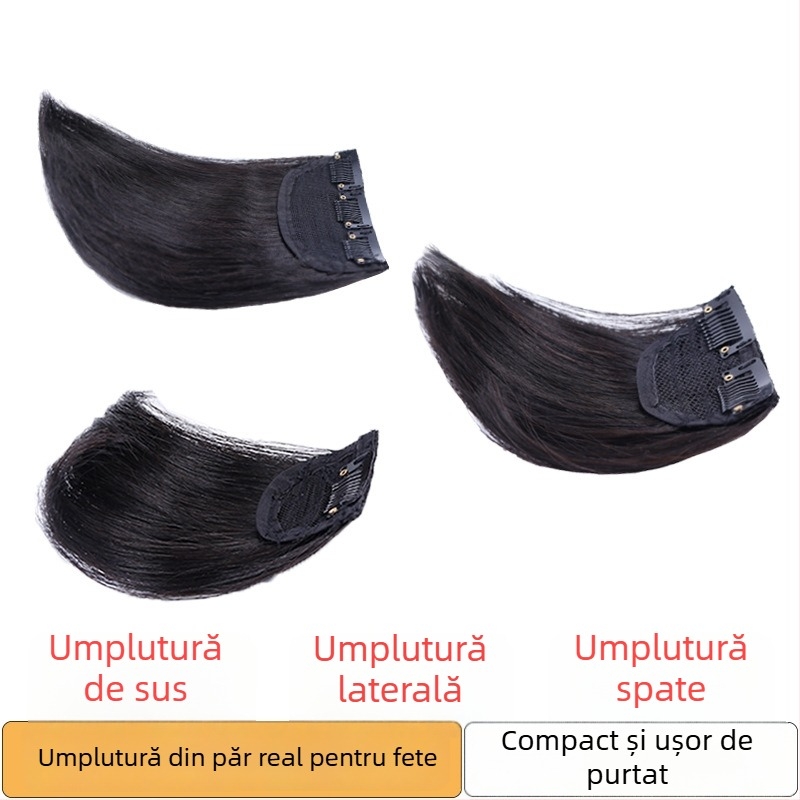 Perucă cu breton – aspect natural, volum în zona rădănii, volum lateral, bucle sau drept, lungi și scurte (Brand: Seventh Sister; Model: 10; Material păr: Altul; Vopsire: Nu potrivit pentru vopsire cu temperatură înaltă)