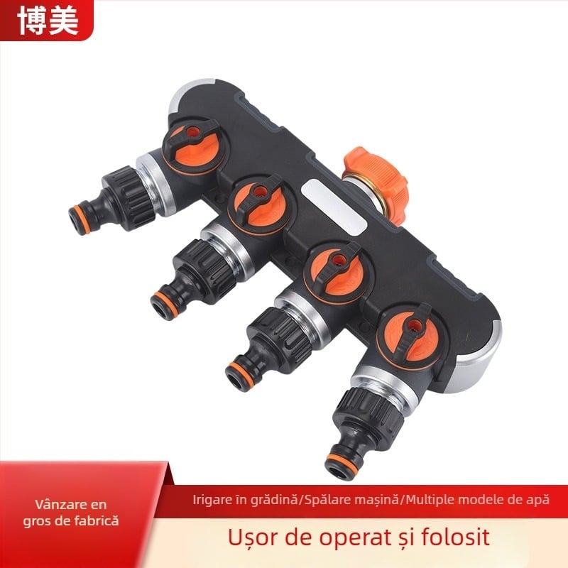 Conector de țeavă de apă cu filet extern, standard european, pentru irigații, model 85003-2, BSP 3/4