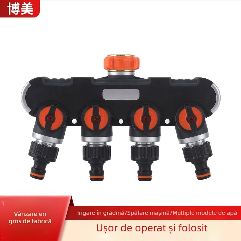 Conector de țeavă de apă cu filet extern, standard european, pentru irigații, model 85003-2, BSP 3/4