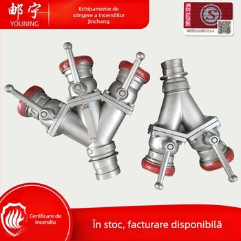 Tengda separator de apă 65/65*2, aliaj de aluminiu, presiune nominală 1.6 MPa, pentru sisteme de stingere a incendiilor