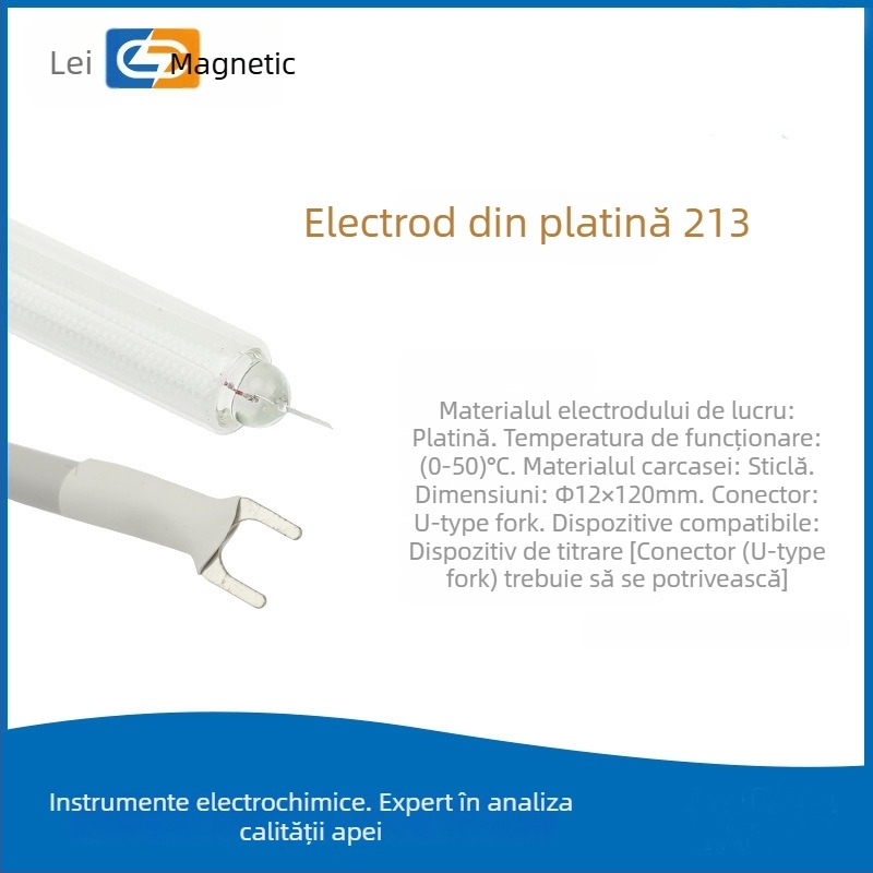 Electrod din platină - senzor metalic, model 213-01, temperatură de operare 0–50°C, tip sondă: Altul