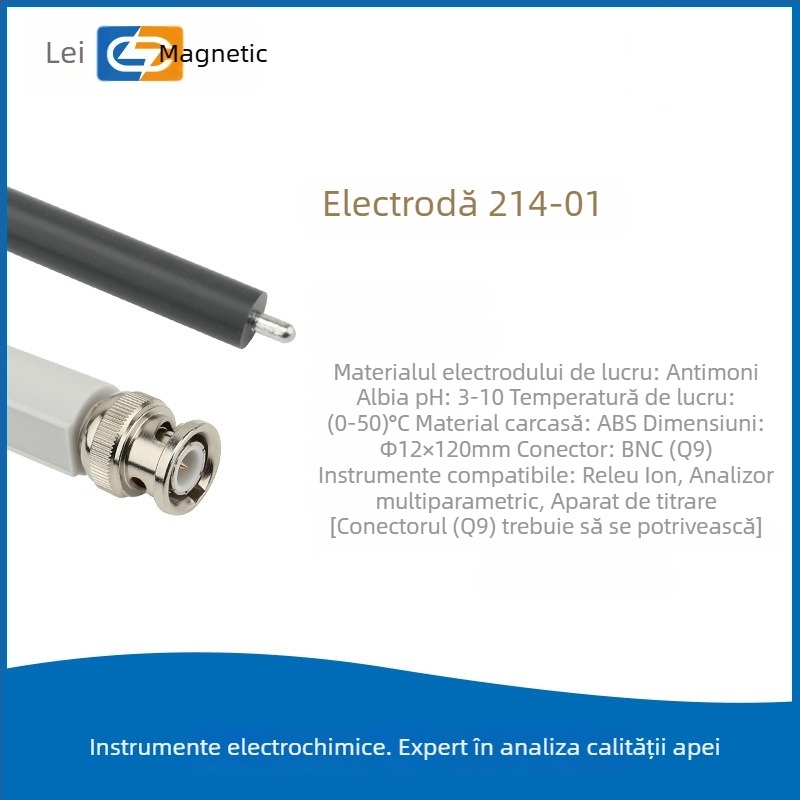 Electrod din platină - senzor metalic, model 213-01, temperatură de operare 0–50°C, tip sondă: Altul