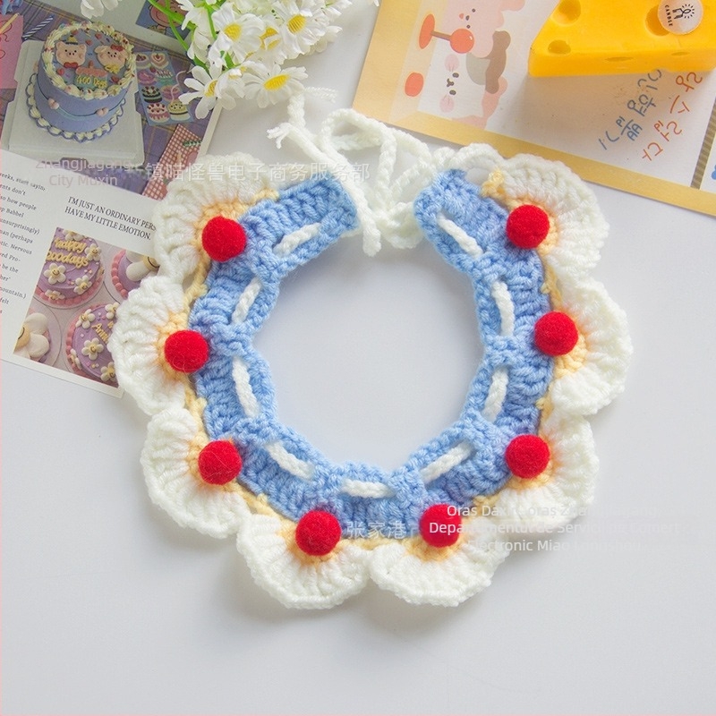 Șal pentru animale de companie din lână – pentru pisici și câini mici, utilizare generală, patru anotimpuri