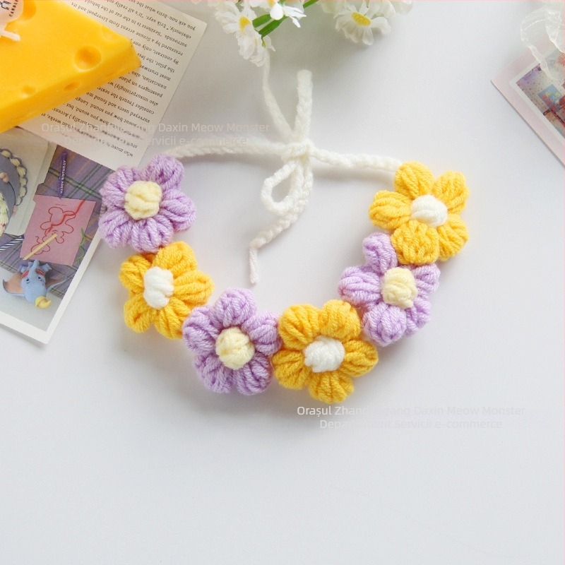 Șal pentru animale de companie din lână – pentru pisici și câini mici, utilizare generală, patru anotimpuri