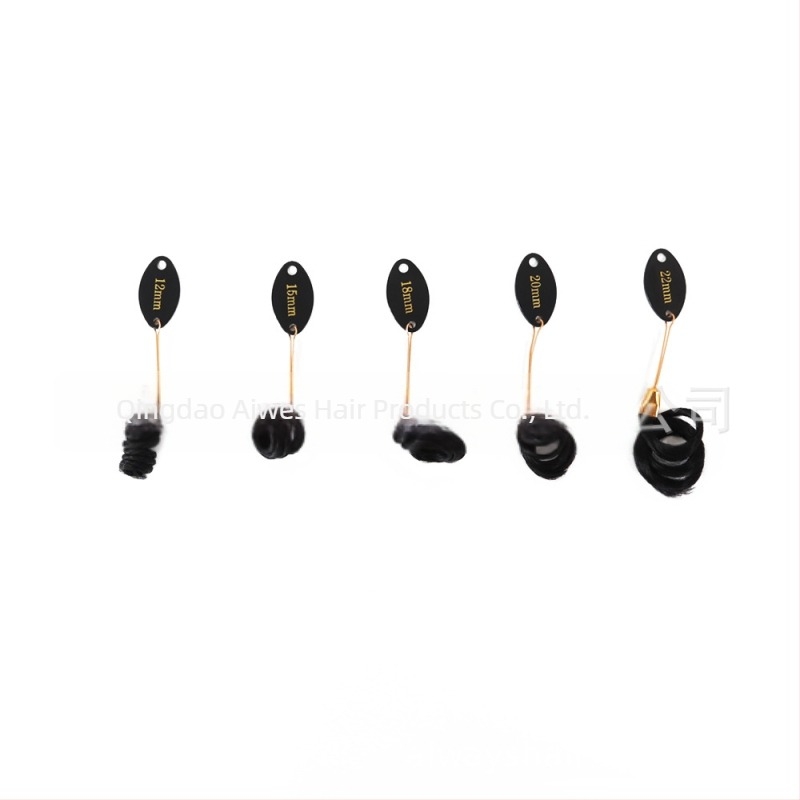 Qingdao Avis Hair Products Placă de curbă pentru peruci — lucrată manual, păr uman