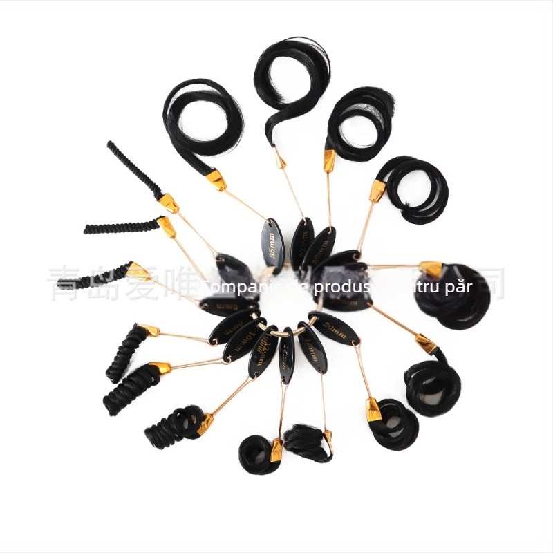 Qingdao Avis Hair Products Placă de curbă pentru peruci — lucrată manual, păr uman