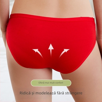 Lenjerie de maternitate cu talie joasă și susținere a abdomenului în formă de V, bumbac respirabil, căptușeală între picioare 100% bumbac, pentru toate anotimpurile