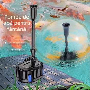 Pompa submersibilă pentru fântână de grădină – din bronz, pompă centrifugă în spirală, jet de apă, flux de apă ceramic
