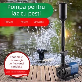 Pompa submersibilă pentru fântână de grădină – din bronz, pompă centrifugă în spirală, jet de apă, flux de apă ceramic